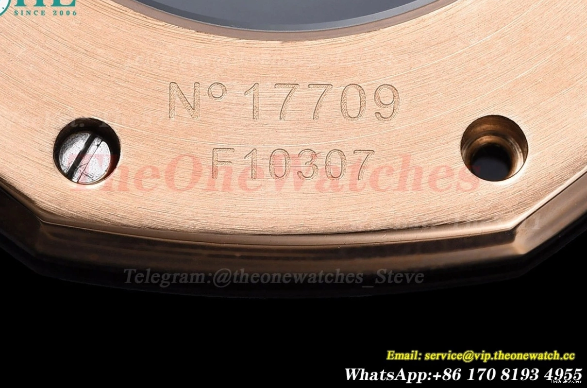 GDF Dial RG Oak Black Royal 41mm 15400 RG MY8215 1225